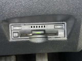 ETC車載器付きです。高速道路の料金所もスムーズに通過できます。