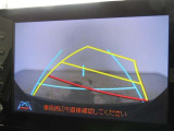 駐車も安心のバックモニターです。