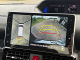 付いてて安心・安全の全方位カメラ!専用のカメラで上から見下ろした様な視点で360度車の周囲全体を確認することができます。死角部分も確認しやすく狭い場所での切り返しや駐車もスムーズに行えます。