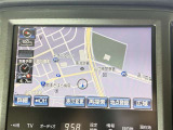 【ナビ画面】主に地図を表示し、目的地へのルート案内や渋滞情報などを表示するために使われます。