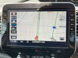 9インチの大画面ナビ!