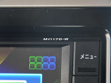 日産純正ナビゲーションMJ117D-Wが付いています。