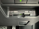 ETC車載器付きです。高速道路の料金所もスムーズに通過できます。