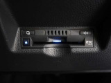 ETC車載器付きです。高速道路の料金所もスムーズに通過できます。