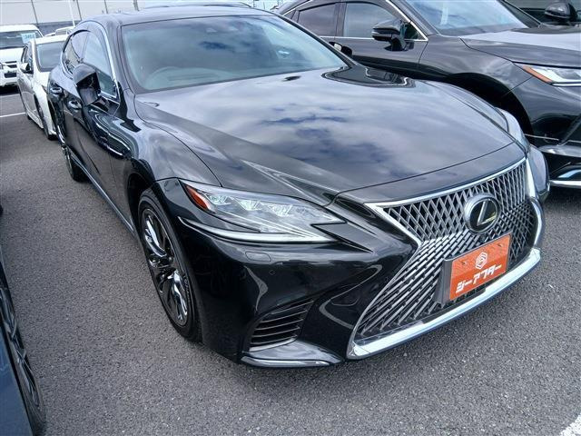 LS 500 Iパッケージ 禁煙車 サンルーフ 純正12インチナビ
