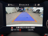 ●ガイドライン付きバックカメラ:不安な駐車もこれで安心!ガイドライン付きなので狭い箇所での駐車もラクラクです!