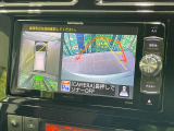 【アラウンドビューモニター】専用のカメラにより、上から見下ろしたような視点で360度クルマの周囲を確認することができます☆死角部分も確認しやすく、狭い場所での切り返しや駐車もスムーズに行えます。