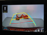 バックガイドモニターを装備しています、車庫入れもラクラクです。