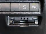 ETC車載器付きです。高速道路の料金所もスムーズに通過できます。