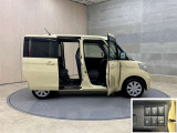 スライドドアは子供やお年寄りでも乗り降りしやすい!狭い場所に駐車した時、壁や隣の車にドアをぶつける心配もありません。雨の日で濡れにくく、お子様のいるママにもおススメな機能です!☆両側電動です♪☆
