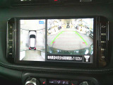 アラウンドビューモニター付き!車両を真上から見ているような映像で車庫入れも安心!!