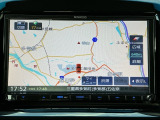 ケンウッド社製ナビを搭載しており視認性が良いので扱いやすいです。