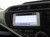 AMFM、ワンセグTV、Bluetooth接続対応でスマホの音楽も楽しめます。シンプルな操作のTOYOTA純正ナビゲーション。