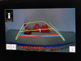 バックガイドモニターを装備しています、車庫入れもラクラクです。
