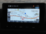 純正ナビが搭載されています。初めての道も安心ですね。Bluetooth接続可能!