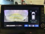 リアカメラ付で、後方をナビ画面で確認。車庫入れも安心です。もちろん、バックギアと連動しています。