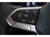 《ACC》アダプティブクルーズコントロール(全車速追従機能付)は30-160km/hまで設定可能です。