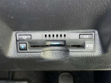 ETC車載器付きです。高速道路の料金所もスムーズに通過できます。