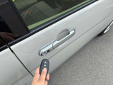ボタン一つでカギの開け閉めができます!