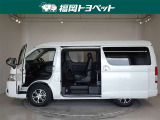 両側パワースライドドア付きだから、狭い駐車スペースなどでの 乗り降りラクラク!小さなお子さまのいるご家庭には嬉しい装備。