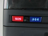 SOSコール 急病時や危険を感じた時SOSコールスイッチを押すと、専門のオペレーターに繋がって、警察や救急車への連携サポートしてくれます。(別途登録費用がかかります)