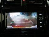 バックガイドモニターで、後方を確認しながら安心して駐車することができます。運転初心者も熟練者も必須の機能ですよ!
