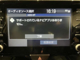 ナビ装備無し。ディスプレイオーディオとお手持ちのスマートフォンを連携して、ナビなどのアプリをご利用ください^^