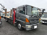 レンジャー  重機運搬車 ハイジャッキセルフクレーン付き