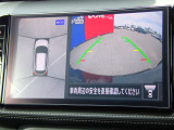 上からの視点で狭い駐車場への駐車などに役立つアラウンドビューモニターです♪