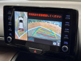 【パノラミックビューモニター】専用のカメラにより、上から見下ろしたような視点で360度クルマの周囲を確認することができます☆死角部分も確認しやすく、狭い場所での切り返しや駐車もスムーズに行えます。