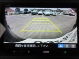 バックが苦手な方にもオススメなバックカメラ付き!広い画角で広範囲も見渡せます。