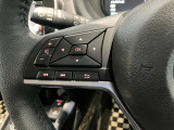 ステアリングスイッチ搭載!ハンドルひとつで手を離さなくても運転中視線をそらさなくても操作が出来て便利です♪