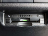 ETC車載器付きです。高速道路の料金所もスムーズに通過できます。