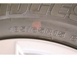 185/65R15    車両装着タイヤサイズです。 タイヤのご相談も石川トヨペットカローラにお任せください