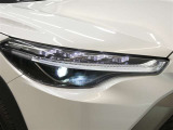 LEDヘッドライトです 消費電力も少なく寿命も長いのがLEDの特徴 HIDのような点灯のタイムラグもなくパッと明るくなるのも特徴のひとつです