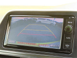 車庫入れもお任せのバックカメラ付き!