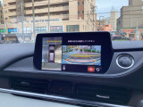360&deg;ビューモニター付きなので、狭い駐車も安心ですね!