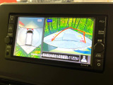 【アラウンドビューモニター】専用のカメラにより、上から見下ろしたような視点で360度クルマの周囲を確認することができます☆死角部分も確認しやすく、狭い場所での切り返しや駐車もスムーズに行えます。