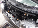 エンジンルームはきれいですよ。機関機構系も良好です。納車前に点検整備も行います。エンジンオイル・オイルフィルター・エアコンフィルター・ワイパーゴムは必ず交換致します(エアコンフィルターは、装着車のみ)