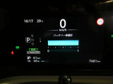 視認性の良いスピードメーター。