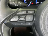 ステアリングスイッチ装備!運転しながら手元でオーディオの操作などができます。
