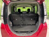 普段のお買い物や通勤、送迎等に十分な荷室スペースを確保しております。セカンドシートを倒すと、大きな荷物の積載も可能です♪