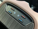 【シートヒーター&ベンチレーション】夏場は涼しい風でお尻や背中の熱やムレを防ぎ、冬はエアコンよりも早く温まってポカポカに!季節を問わず快適に過ごせます。