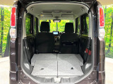 普段のお買い物や通勤、送迎等に十分な荷室スペースを確保しております。セカンドシートを倒すと、大きな荷物の積載も可能です♪