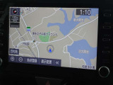 何処へでも行きたい場所へ、安心のトヨタ純正メモリーナビを装備しています。