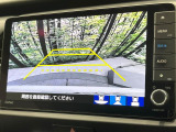 【バックカメラ】駐車時に後方がリアルタイム映像で確認できます。大型商業施設や立体駐車場での駐車時や、夜間のバック時に大活躍!運転スキルに関わらず、今や必須となった装備のひとつです!