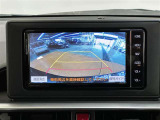 バックモニター装備!駐車時等に活躍♪ ガイドライン付きで、自信が無くても O.K♪ 一度体験すると、無くてはならないものですよ☆