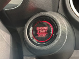 ワンプッシュでエンジンのスタート、ストップが出来て便利です。