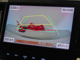 バックガイドモニターを装備しています、車庫入れもラクラクです。