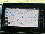 日産純正ナビゲーションです。初めて走る道でも安心して運転が出来ます。